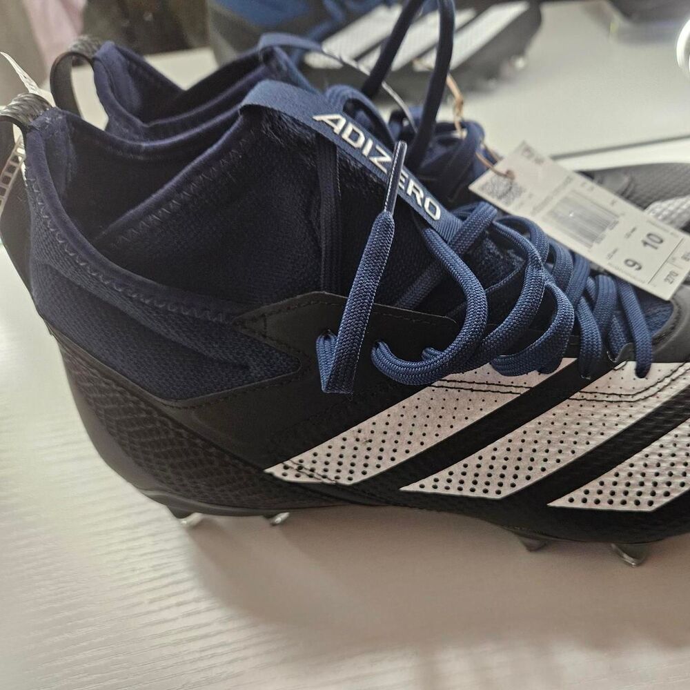 Adidas Men's Navy and Blue Boots